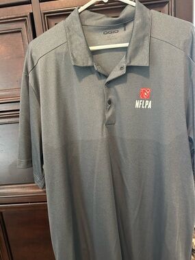 OGIO Dark Gray Men's NFLPA Performance Polo